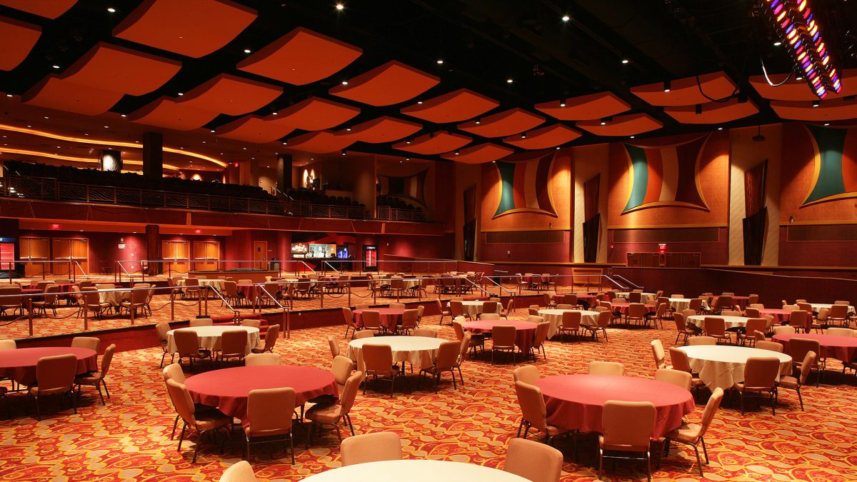 river city casino and hotel stage seating