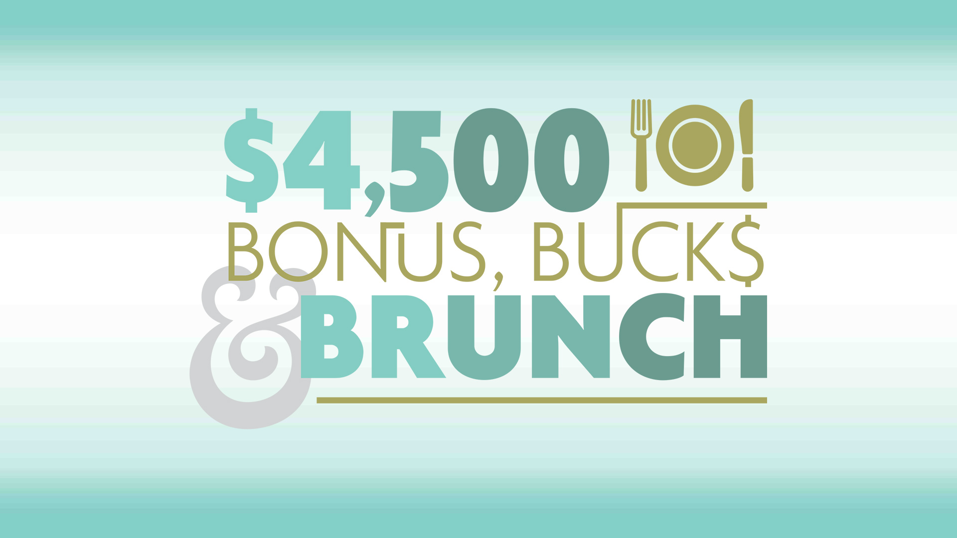 Bonus, Bucks and Brunch Senior Day