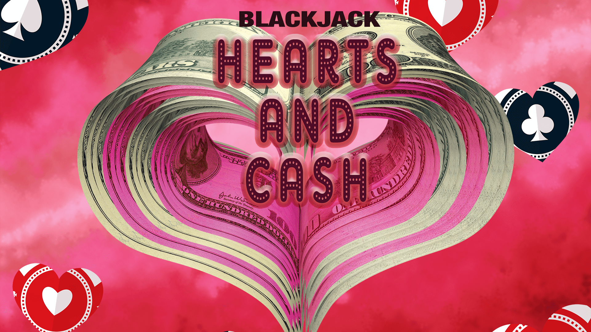 Blackjack Hearts and Cash