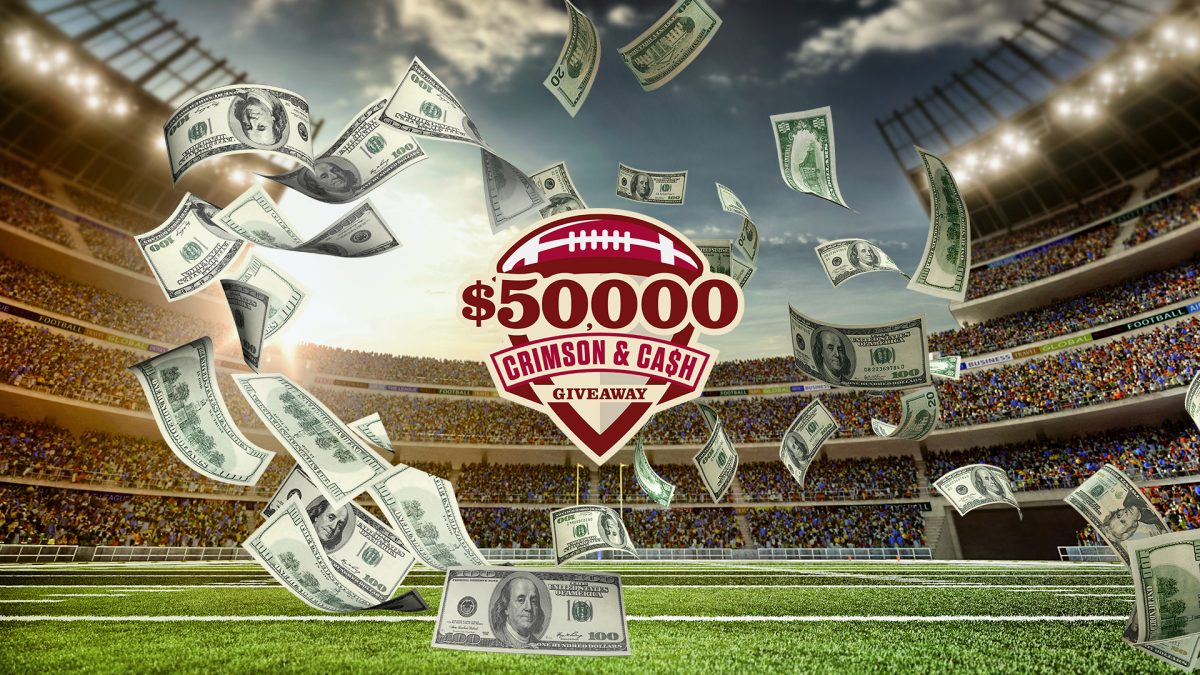 $50,000 Crimson and Cash