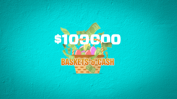 $100,000 Baskets & Cash